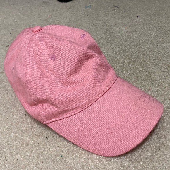 Three pink workout hats. - Picture 3 of 3